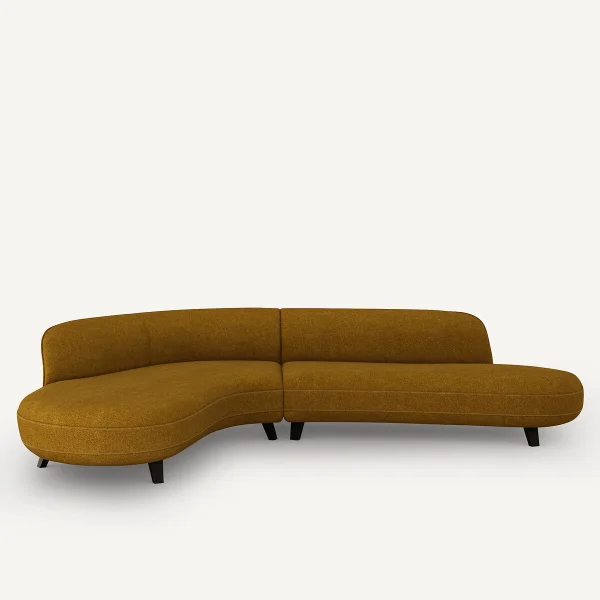 AM.PM Ecksofa Rosebury, Natté Meliert