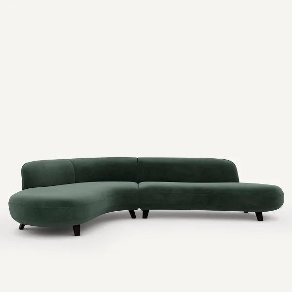 AM.PM Ecksofa Rosebury, Samt, Design By E. Gallina