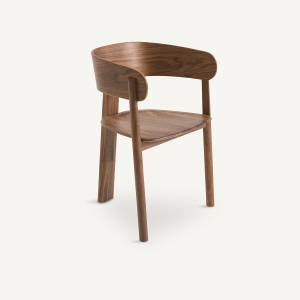 Am.pm Esszimmerstuhl Marais, Nussbaum, Design By E. Gallina