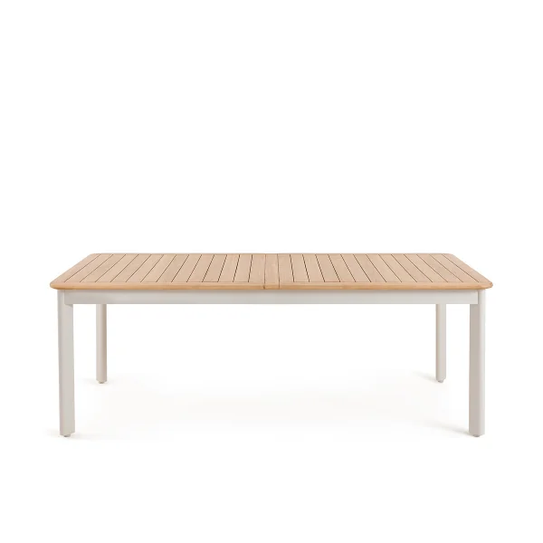 AM.PM Gartentisch Isabbo Zum Ausziehen, Aluminium Und Teak
