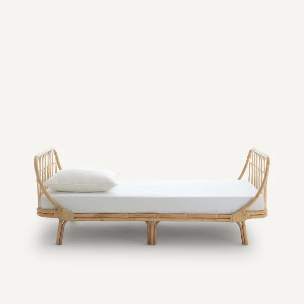 Am.pm Kinderbett Mit Lattenrost Meïdo, Rattan 90 x 190 cm