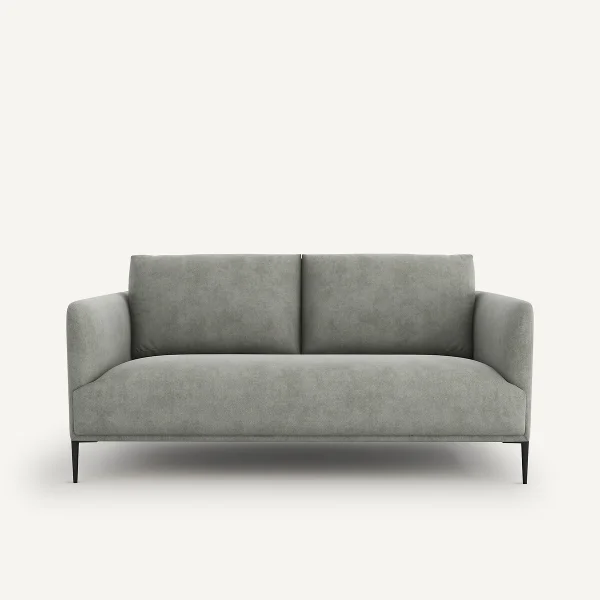 AM.PM Kompaktsofa Oscar, Samt In Stonewashed-optik