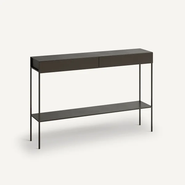 Am.pm Konsole Fébée Mit Ablage, Stahl In Used-optik