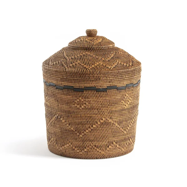 Am.pm Korb Brazil, Ø 40 X H. 50 Cm, Rattan- Und Bambusgeflecht