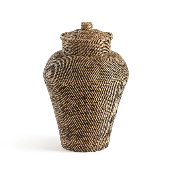 Am.pm Korb Brazil Ø 42 X H. 67, Rattan Und Bambusgeflecht