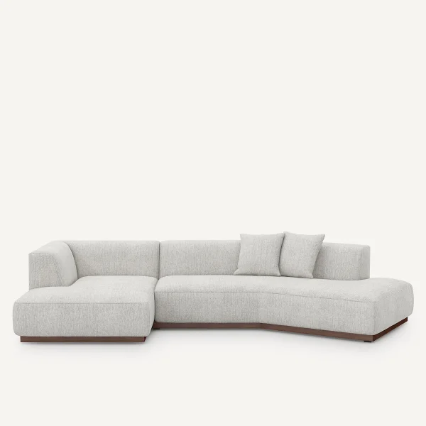 AM.PM Offenes Ecksofa Jacopo Mit Ecke Links, Jaspé