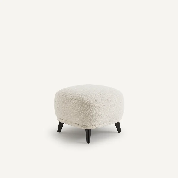 Am.pm Polsterhocker Odalie, Bouclé, Design By E. Gallina
