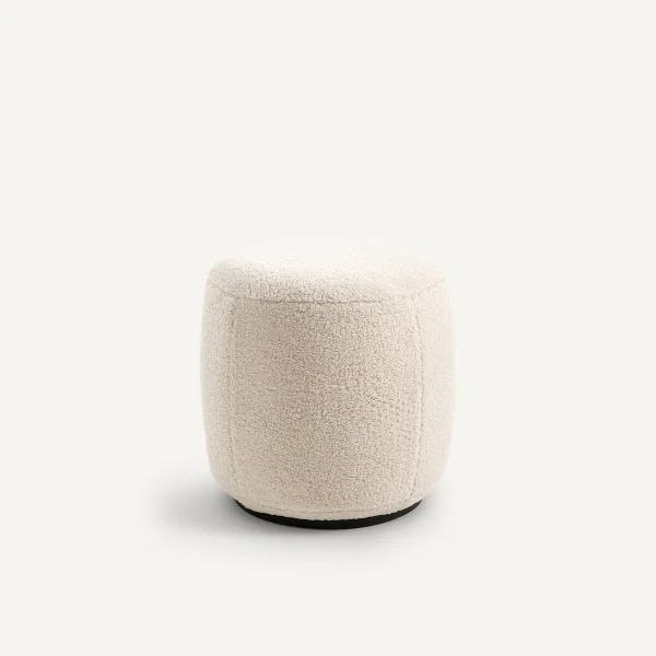 Am.pm Polsterhocker Rosebury, Polyester-bouclé