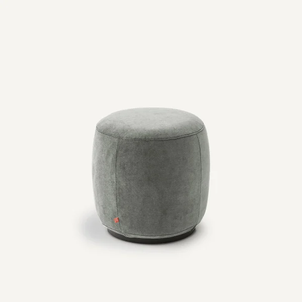 Am.pm Polsterhocker Rosebury, Samt Stonewashed