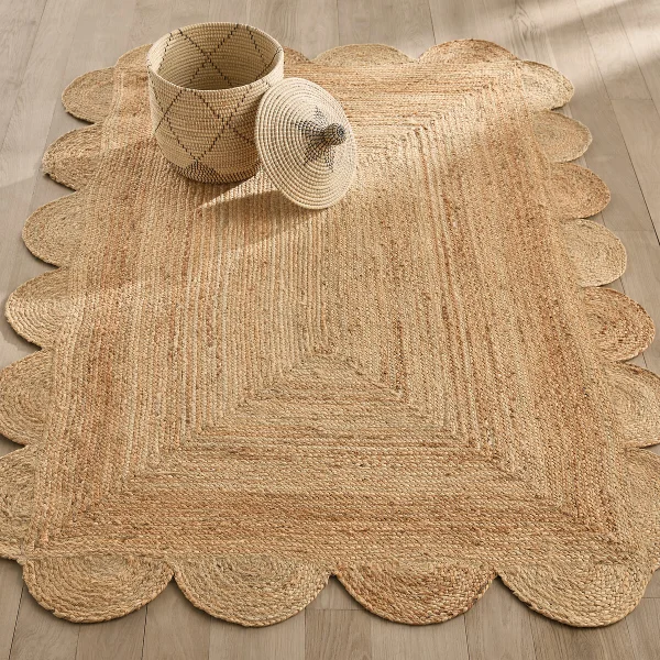 AM.PM Rechteckiger Teppich Hempy, Jute, Handgeflochten