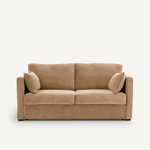 AM.PM Schlafsofa Néo Kinkajou, Samt Stonewashed