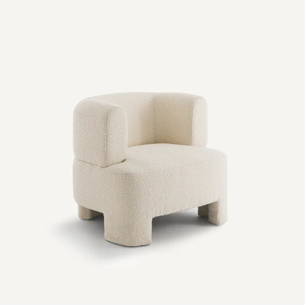 Am.pm Sessel Darrel, Bouclé, Kleines Modell
