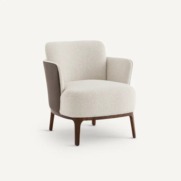 Am.pm Sessel Jabote, Nussbaum Und Materialmix