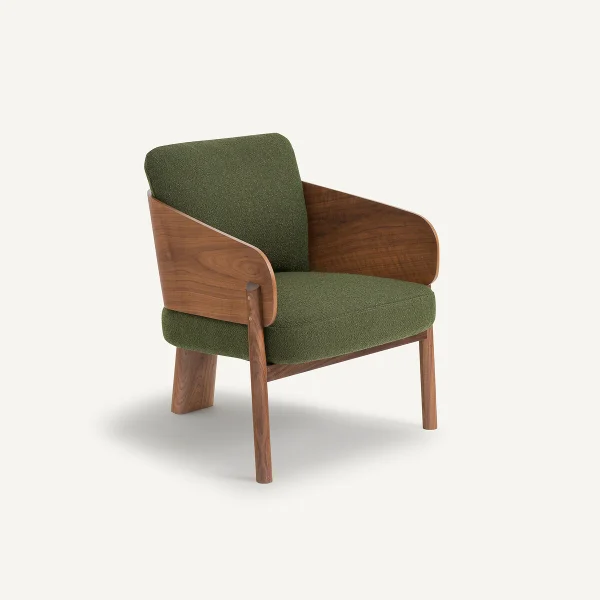 Am.pm Sessel Marais, Bouclé/nussbaum, Design By E. Gallina