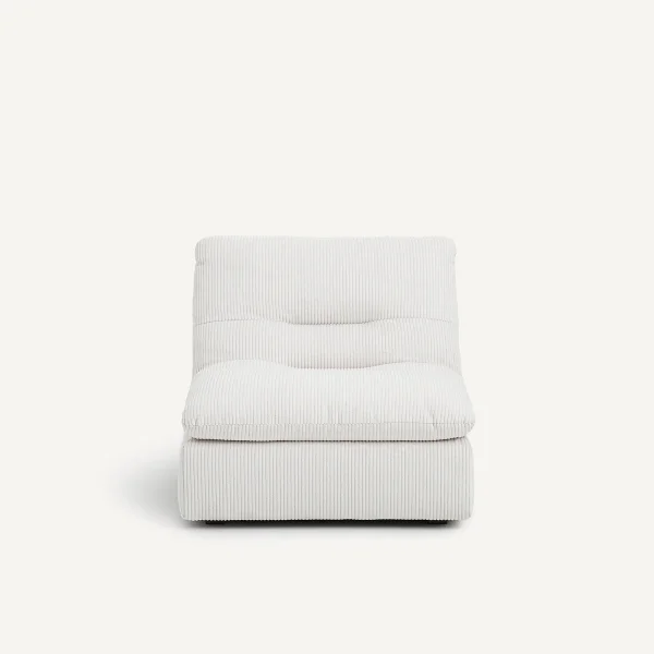 AM.PM Sesselmodul Giuliano, Polyester Gerippt