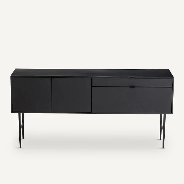 Am.pm Sideboard Réalto, Stahl Und Leder