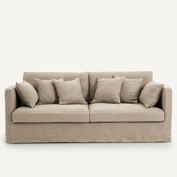 AM.PM Sofa Néo Kinkajou, Dickes Leinen Stonewashed