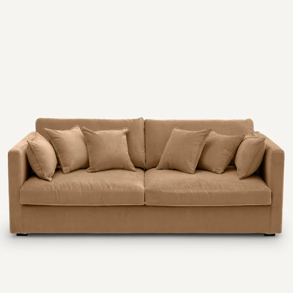 AM.PM Sofa Néo Kinkajou, Samt Stonewashed