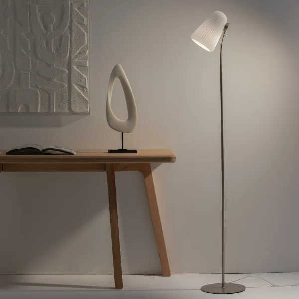 Am.pm Stehlampe Fosca, Eisen Und Glas