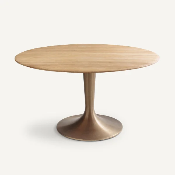 AM.PM Tischplatte Hisia, Ø 130 Cm, Eiche Massiv