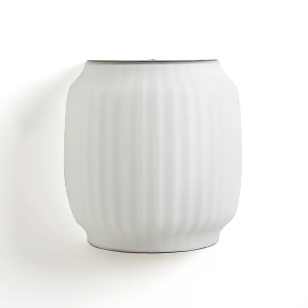 Am.pm Wandleuchte Canelé, Opalglas