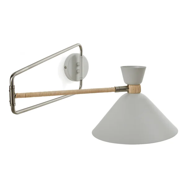 Am.pm Wandleuchte Zoticus Ratan, Metall Und Rattan