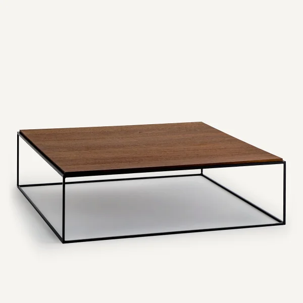 Am.pm Xl-couchtisch Nolia, Quadratisch, Nussbaum