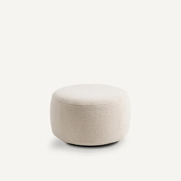 Am.pm Xl-polsterhocker Rosebury, Polyester-bouclé