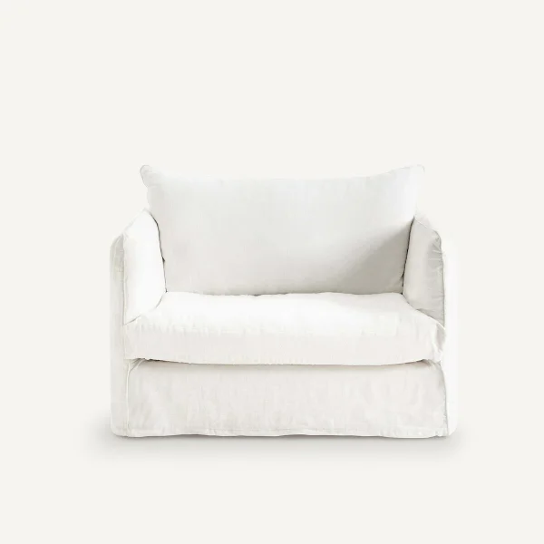 AM.PM Xl-sessel Neo Chiquito, Gecrashtes Leinen