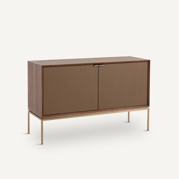 Am.pm Xs-sideboard Delina, Nussbaum/leder