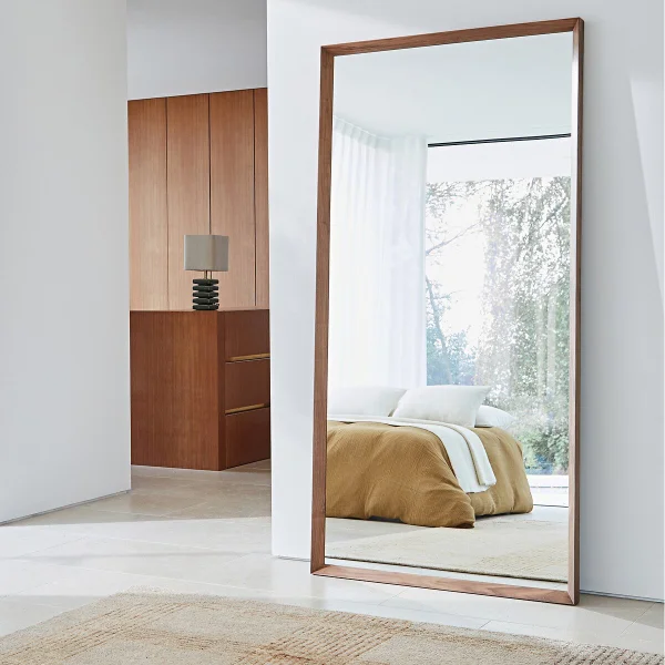 Am.pm Xxl-spiegel Andromède, Nussbaum Massiv, H. 200 Cm