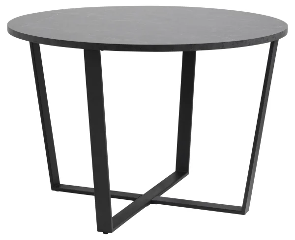 Amst Esstisch Marmor print schwarz.