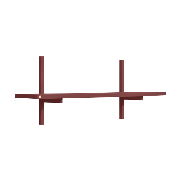 Andersen Furniture A-Light Shelf Wandregal Special Edition Wine red 90x21x35 cm