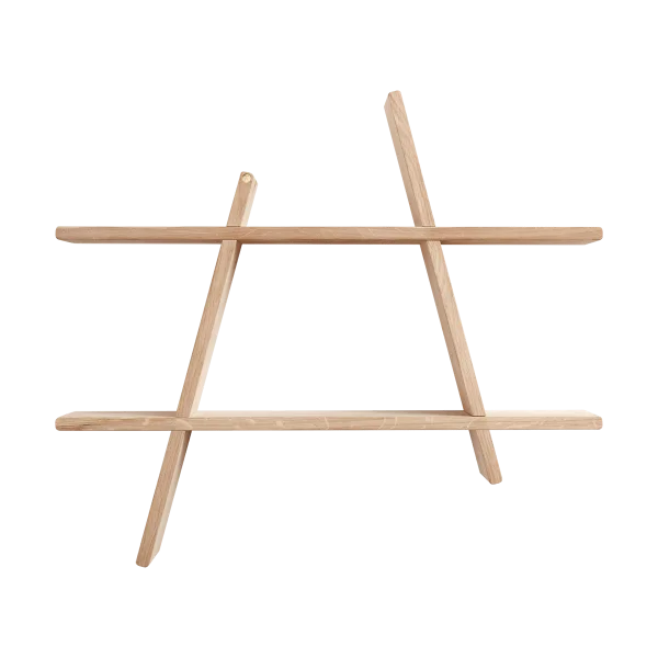 Andersen Furniture A-Shelf Wandregal Large 78x12x67 cm Oak