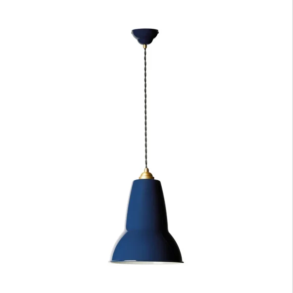 Anglepoise - Original 1227 Brass Midi Hängeleuchte, blau