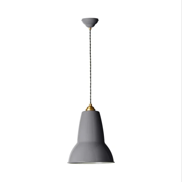 Anglepoise - Original 1227 Brass Midi Pendellampe, grau