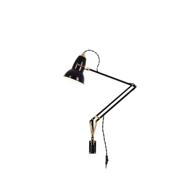 Anglepoise - Original 1227 Brass Wandlampe, schwarz