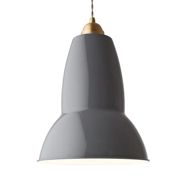 Anglepoise - Original 1227 Maxi Brass Pendelleuchte Elephant Grey