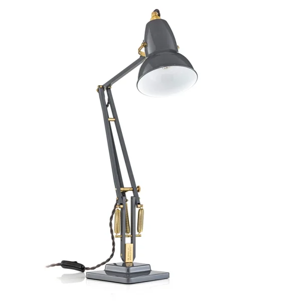 Anglepoise - Original 1227 Tischlampe, grau/messing