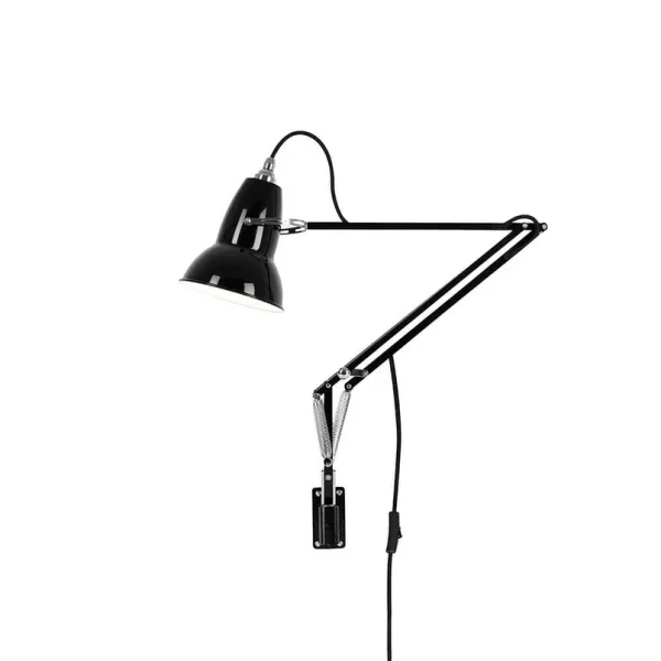 Anglepoise - Original 1227 Wandlampe mit Beschlag Jet Black