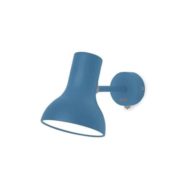 Anglepoise - Type 75 Mini Wandlampe mit Schalter, blau