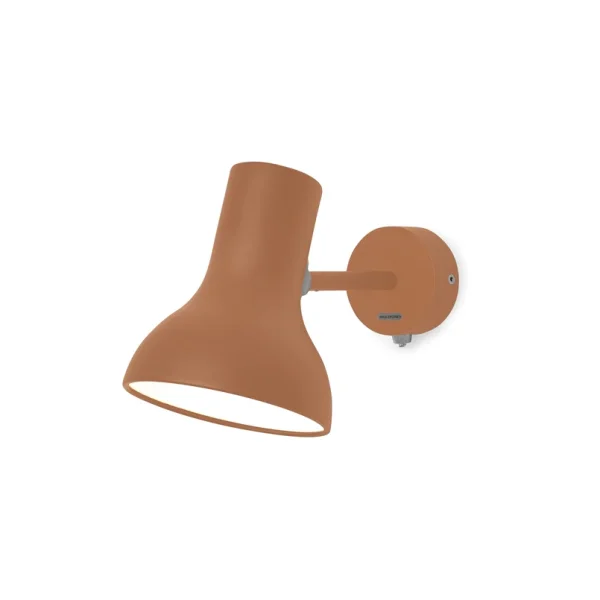 Anglepoise - Type 75 Mini Wandlampe mit Schalter, rostbraun