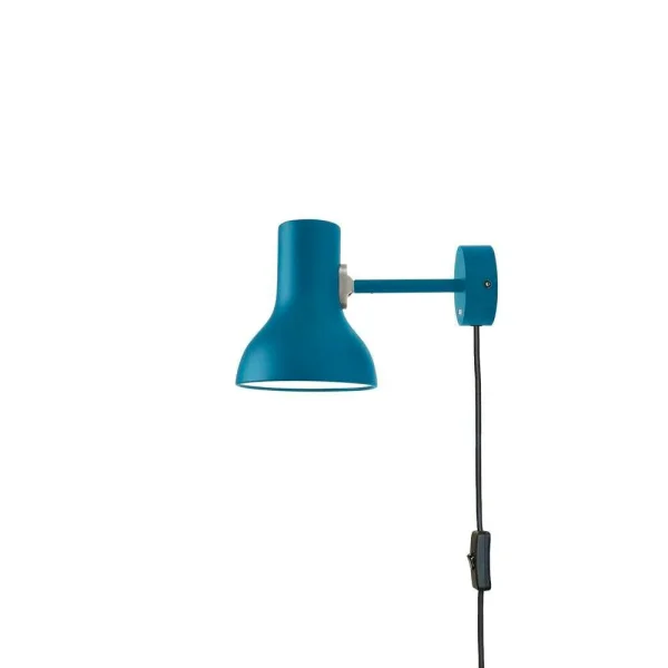 Anglepoise - Type 75 Mini Wandleuchte w/cable Margaret Howell Edition Saxon Blue Anglepois