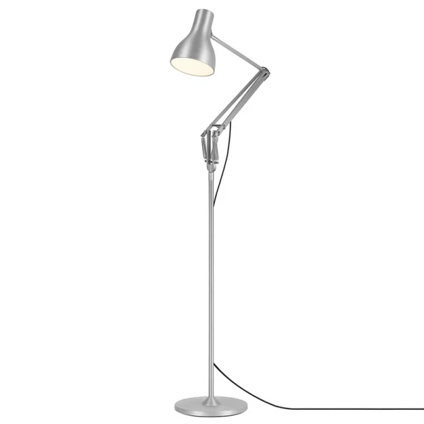 Anglepoise - Type 75 Stehleuchte Silver Lustre