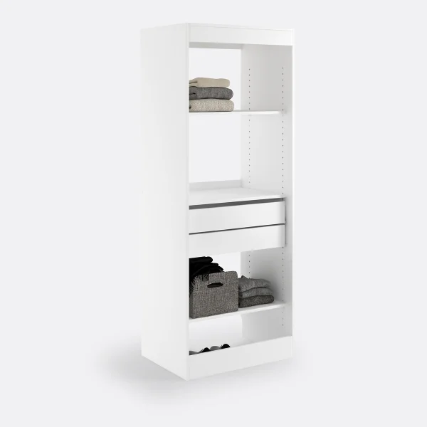 Ankleidemodul Build Mit 3 Böden Und 2 Schubladen