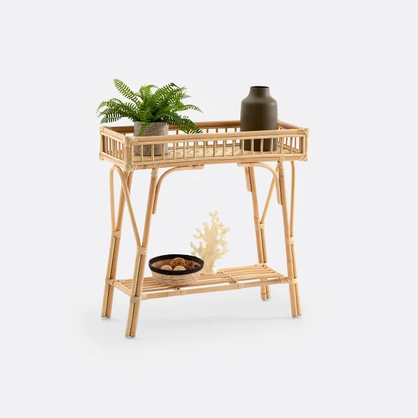 Anrichte Nyla, Rattan Und Bambus