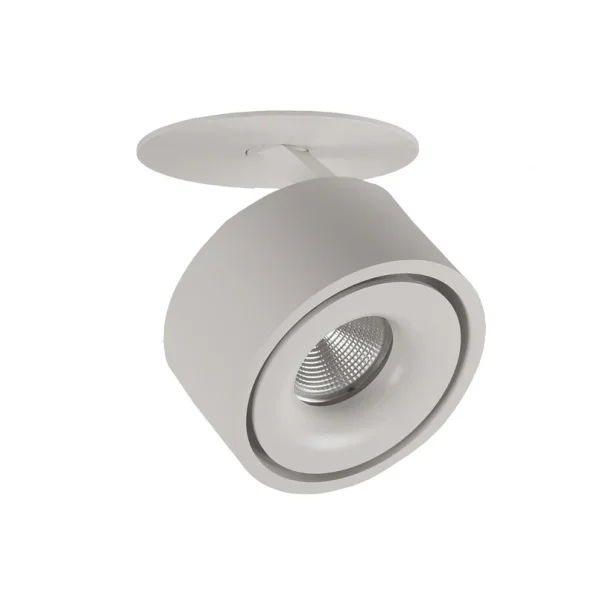 ANTIDARK - Braccio LED-Einbauleuchte, weiß, Metall, Ø 8,5 cm