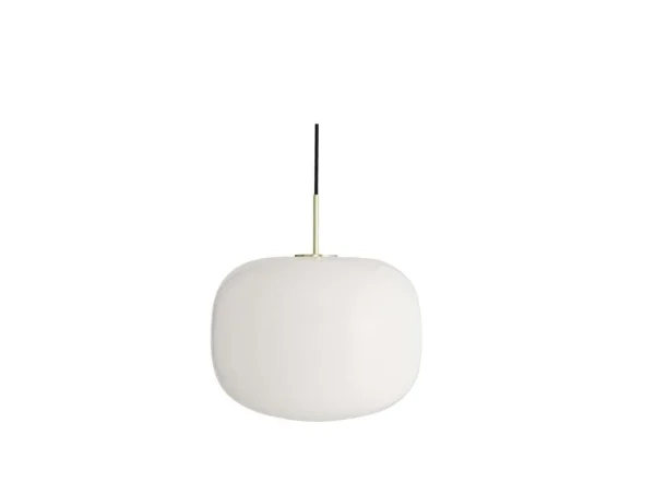 ANTIDARK - Cuscino Pendelleuchte Large Black/Brass