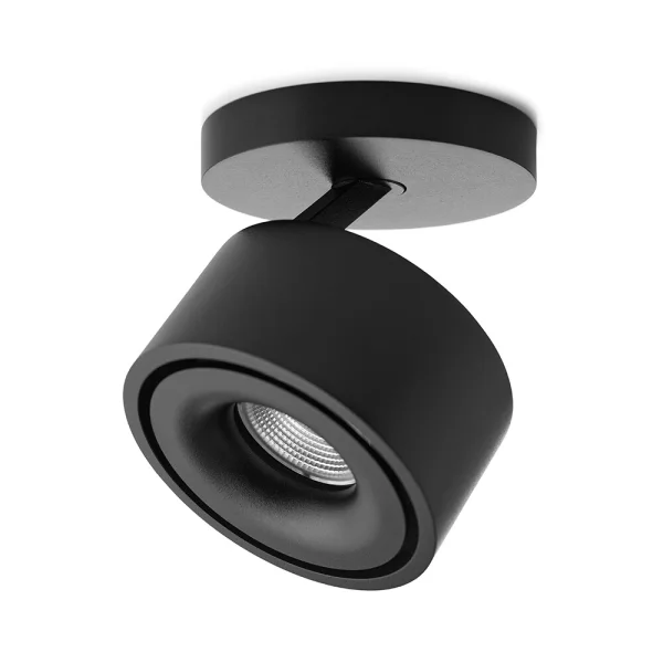 ANTIDARK - Easy Braccio Mini W84 LED Aufgesetzter Spot 2700K Black