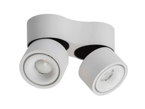 ANTIDARK - Easy Mini Double W275 LED-Deckenlampe 2700K, weiß